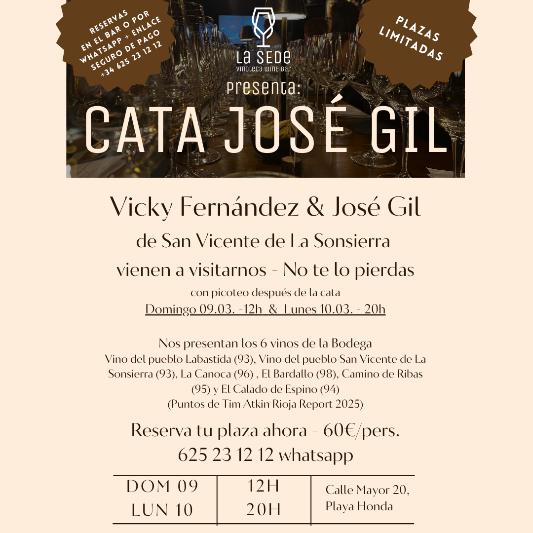 Cata José Gil, Rioja